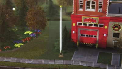 Fire Station Flagpole (Fire Station)