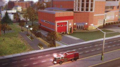 Fire Truck Garage