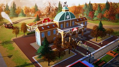 Mini-Train Station