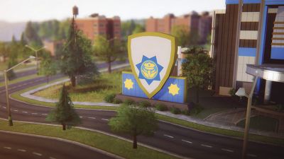 Police Precinct Sign