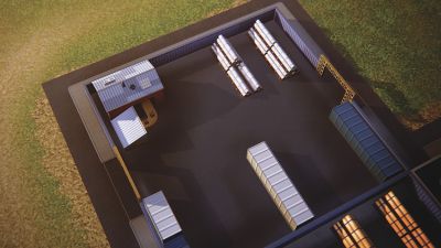Metal Storage Lot (Trade Depot)