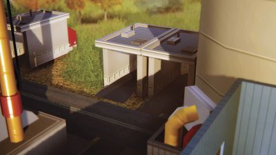 Freight Truck Garage